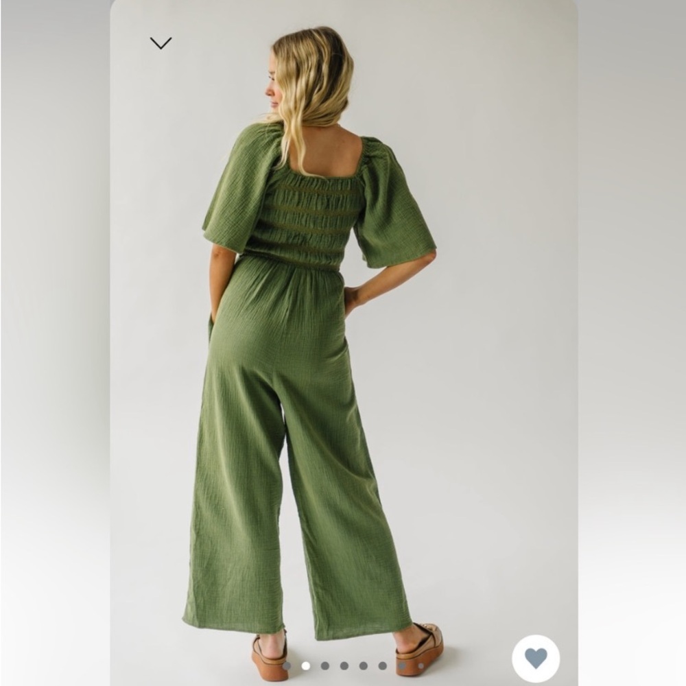 New green piper and scoot jumpsuit (never worn)